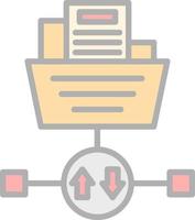 File Transfer Protocol Vector Icon Design