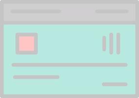 Credit Card Vector Icon Design