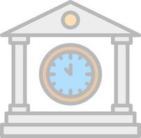 Clock Vector Icon Design