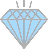 diseño de icono de vector de diamante