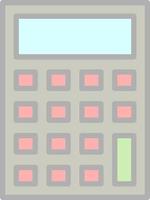 diseño de icono de vector de calculadora