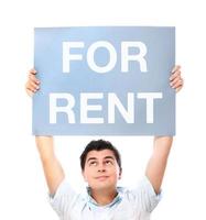 For rent sign photo