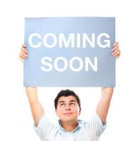 Coming soon sign photo