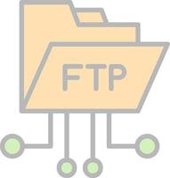 Ftp Vector Icon Design