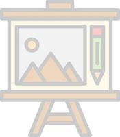 Canvas Vector Icon Design