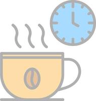 Coffee Break Vector Icon Design