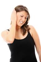 Woman with Earache photo