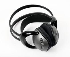 isolated wireless headphones photo