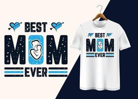 Happy Mother's day T-shirt design vector