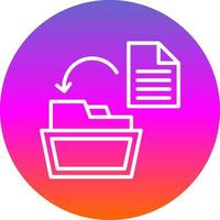 Data Transfer Vector Icon Design