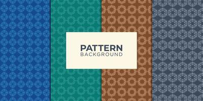 pattern background mandala logo.premium vector