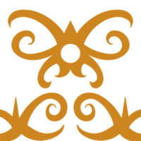 motifs de batik typiques du Kalimantan png