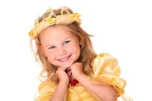 Little princess girl photo