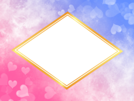 Valentine Frame Heart Background png