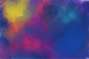 Colorful background in blue and pink colors, abstraction with brush strokes of paint vector