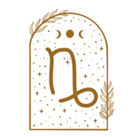 zodiaken tecken illustration. astrologi. estetisk stil. png