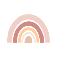 biologisch regenboog. schattig regenboog. png