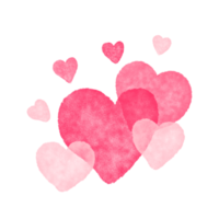 formas de corazón corazón del día de san valentín. símbolo de San Valentín. png