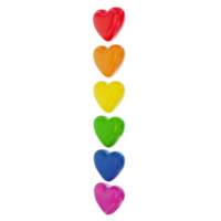 lgbt-gemeinschaftssymbol 3d-illustration png