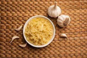 Garlic Paste or Lahsun Puree photo