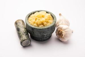 Garlic Paste or Lahsun Puree photo