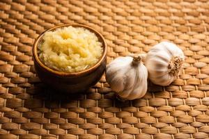 Garlic Paste or Lahsun Puree photo