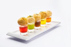 Panipuri shot or Golgappa Shots photo