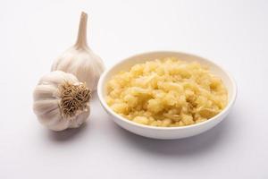 Garlic Paste or Lahsun Puree photo