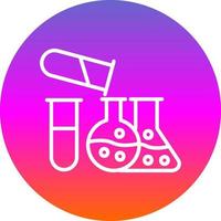 diseño de icono de vector de experimento