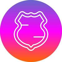 Police Shield Vector Icon Design