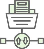File Transfer Protocol Vector Icon Design
