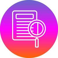 Investigation Vector Icon Design