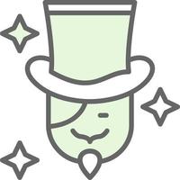 Magician Man Vector Icon Design