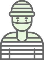 Robber Vector Icon Design