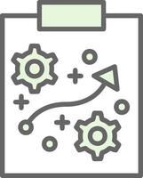 Strategy Vector Icon Design