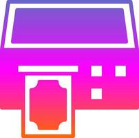 Atm Machine Vector Icon Design