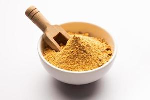 Idli Podi or chutney Powder- dry condiment for South Indian breakfast photo