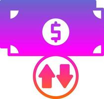 Cash Flow Vector Icon Design