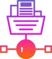 File Transfer Protocol Vector Icon Design