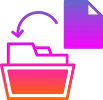 Data Transfer Vector Icon Design