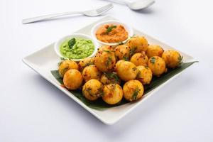 Goli Idli or Idly balls photo