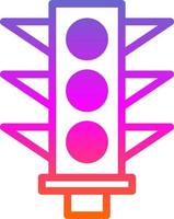 Traffic Signal Vector Icon Design