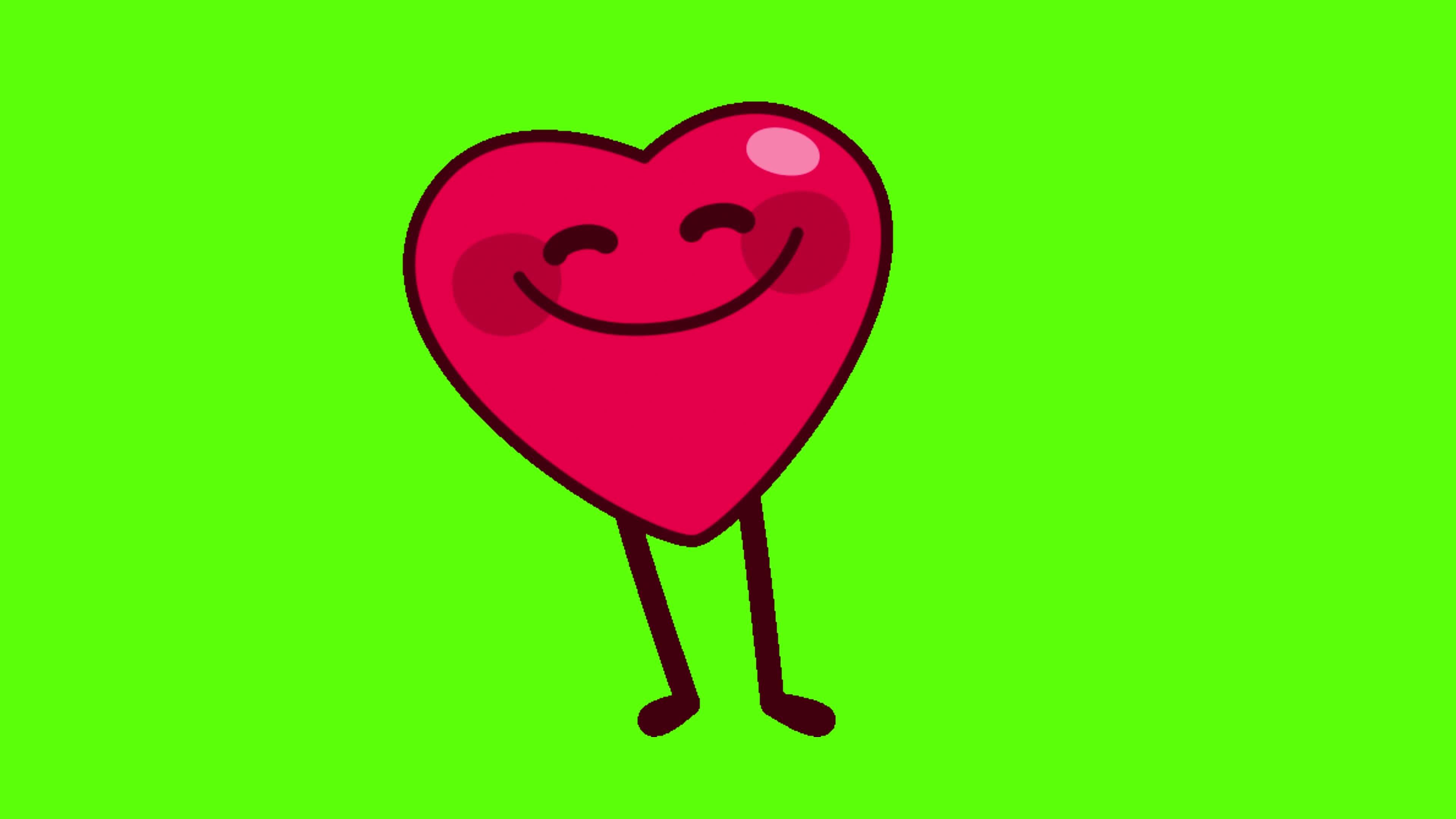 Dancing Heart Stock Video Footage for Free Download