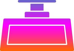 Rearview Mirror Vector Icon Design