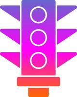 Traffic Signal Vector Icon Design