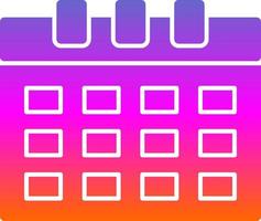 Schedule Vector Icon Design
