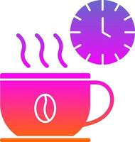 Coffee Break Vector Icon Design