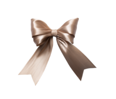 Classy ribbon bow for decoration isolated background png