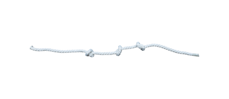 white rope with ties png