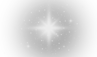 patrón de estrella centelleante para efecto fotográfico y superposición. textura de luz de estrella borrosa abstracta para el fondo. png